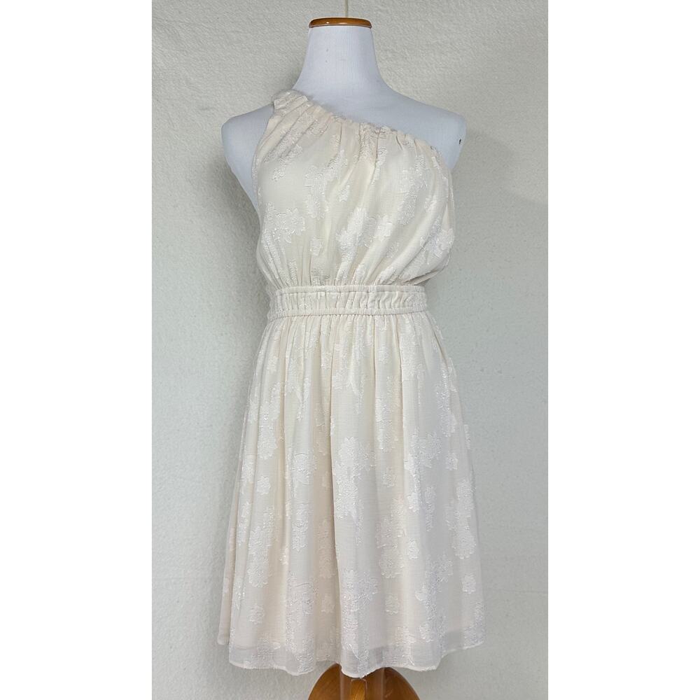 Socialite One-Shoulder Flowy Short Dress Coquette SZ XL -New With Tags